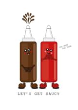 Let's get saucy created by Lauren Jackson