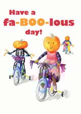 Celebration Pumpkin Halloween Pun Card created by Vicky Kuhn