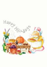 Thanksgiving Holidays Celebration Card  created by Vicky Kuhn