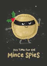 It's time for the mince spies created by Studio Squiggle