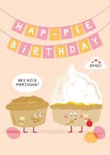 Cute bake-off inspired birthday card created by Holly Newth
