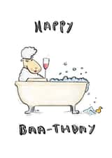 Baa-thday created by Esther Maughan