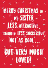 Merry Christmas Sister created by @Laura Lonsdale Designs