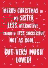 Merry Christmas Sister created by @Laura Lonsdale Designs