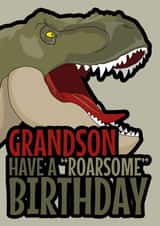 Grandson - Have a "Roarsome" Birthday created by Blind Faith