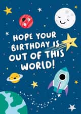 Out Of This World Birthday created by Macie Dot Doodles