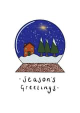 Season’s Greeting Christmas Card created by Illustrate by Elfums