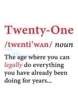 Twenty One Birthday Card Definition created by @RoseDesignCards