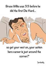 Action Hero Thirties created by Miranda Elder