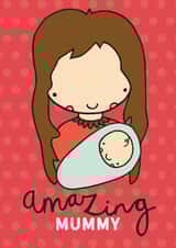 Amazing Mummy Card created by Dottypink Designs