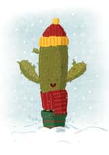 Cute Christmas cactus created by Ralitsa Hristova