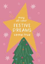 May all your festive dreams come true created by Curious Day