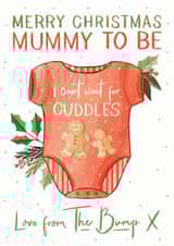Merry Christmas with Love From the Bump created by Making Meadows Ltd