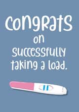 Congratulations on getting pregnant created by Chubby Sparrow