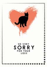 Pet bereavement - Cat created by Willow and Tweet Designs