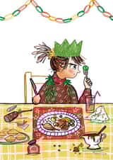 Sprouts at Christmas Dinner created by Rebecca Bagley