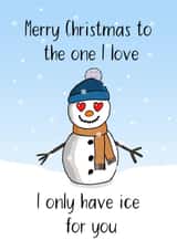 Merry Christmas To The One I Love Card created by Maddy Bennett