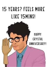 15th anniversary created by Daniella Illustrates