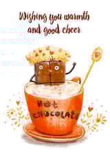 Hot chocolate created by Maria Bazykina