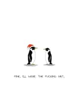 Christmas Rude Penguins created by RossJDesigns