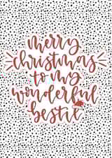 Merry Christmas To My Wonderful Bestie 1001 created by Cate Creates
