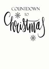 Christmas, countdown, snowflake, xmas created by An Original Design by Bex
