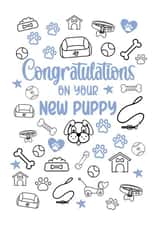 Congratulations On your New Puppy - Blue created by Rambos Packed