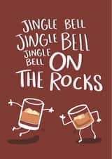 Jingle Bell On The Rocks Christmas Card created by Knotty Cards