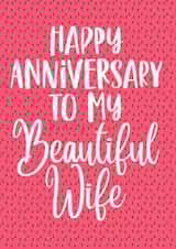 Happy anniversary to my beautiful wife created by Prints With Personality