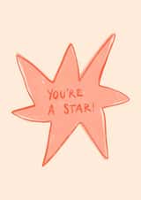 You’re a star! Card created by Lydia Ellen Greaves