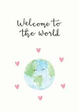 World New Baby Card created by Beloved Creations