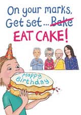 Bake off, eat cake! created by Aimee Beaven