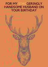 For my staggeringly handsome husband. created by Linen & Lace