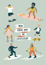 Surf and Skate Birthday created by Poppy Jane Prints