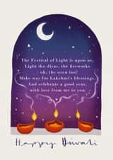Happy Diwali created by Cards Inc.lusive