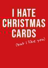 I HATE Christmas Cards created by Oh You Know Aaron