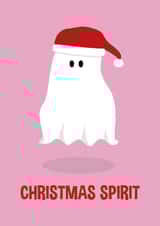 Christmas spirit card created by Nifty Cards