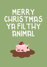 Ya filthy animal created by Ellen Cawley