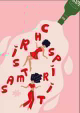 Christmas Spirit card created by Absolutely Adela