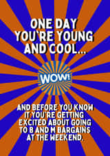 B and M shopping Birthday Card created by Dangerous Dave 