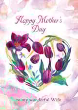 Easter card with chicken created by Katycharm