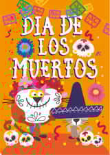 Banjo Robinson Feliz Dia de los Muertos created by Banjo Robinson