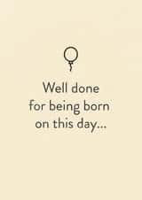 Well Done... created by Darren Hooper