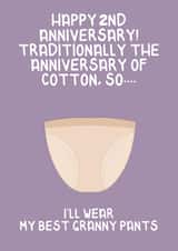 2nd anniversary created by Ellen Cawley