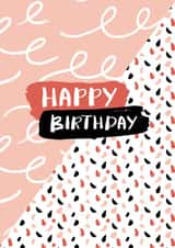 Classic Birthday Card - Patterns - For Her created by Karin van der Vegt