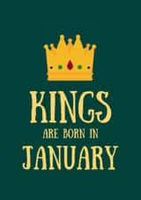 January Birthday Card 1001 created by SJdesigns