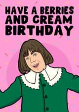 Have a Berries and Cream Birthday created by PearlandRosePrints