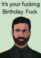 Roy Kent Birthday created by Samantha J Gibbs