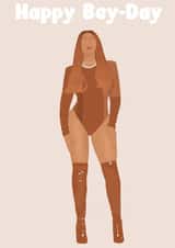 Happy Birthday from Queen B created by Imogen.illustrates_