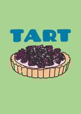 A Tart for every occasion card created by Kitty Doodling